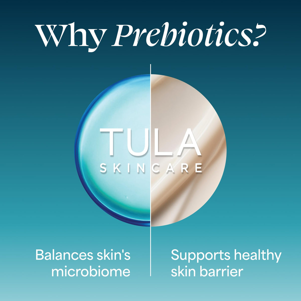 TULA prebiotic extracts illustration emphasizes microbiome nourishment
