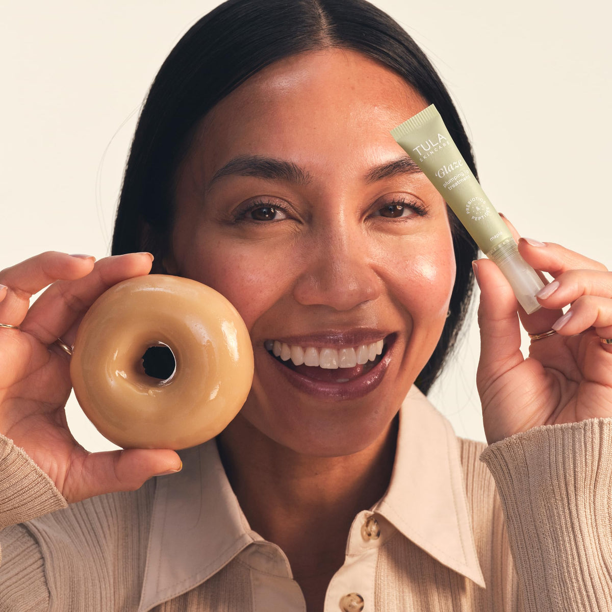 TULA Prebiotic Power ingredients highlight microbiome-friendly care.