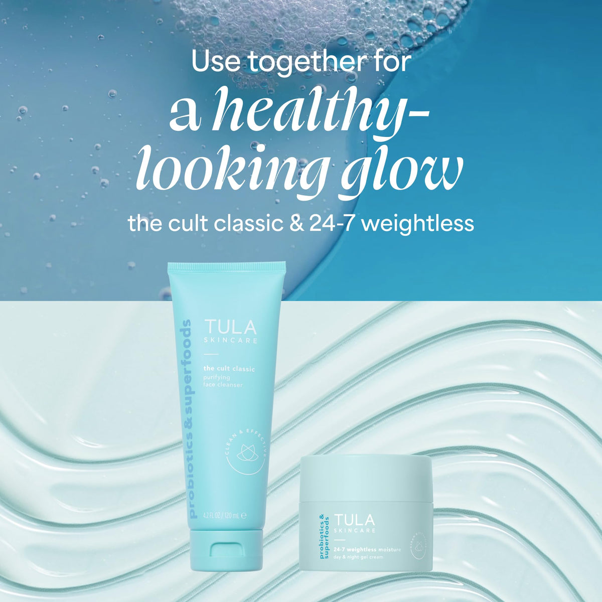 TULA prebiotics supporting skin barrier in the visual