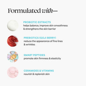 TULA Protect Plump application on skin highlighting smooth, quick-absorb finish.