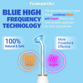 Close‑up of the four interchangeable tubes for the Tumakou wand.