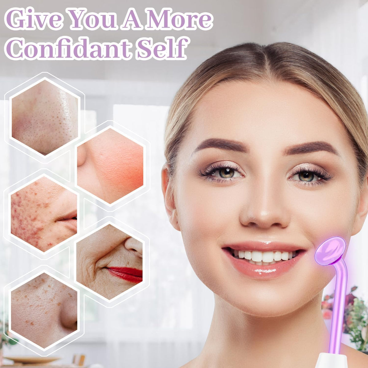TUMAKOU Violet bend tube attachment for nose and contour work.