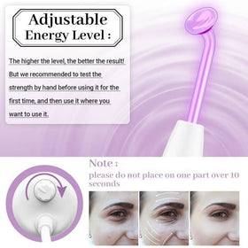 TUMAKOU Violet tongue tube attachment for eye area.