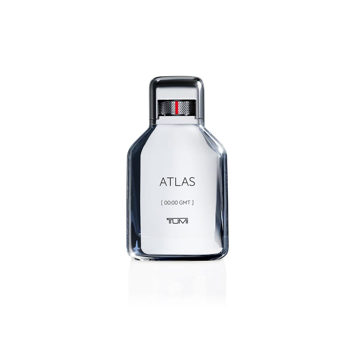 Tumi Atlas bottle side view, highlighting premium design