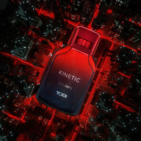 Tumi Kinetic cap detail highlighting premium build for reliability.