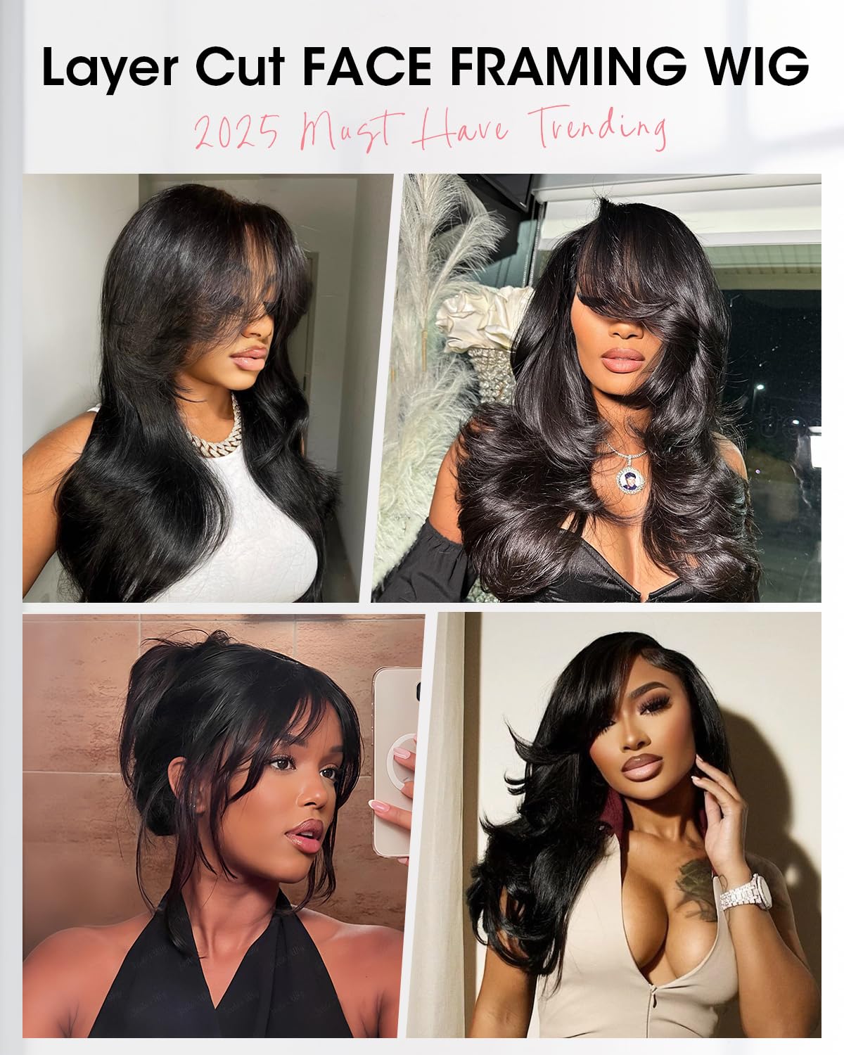 TUNFINE wig can be dyed or styled like natural hair.