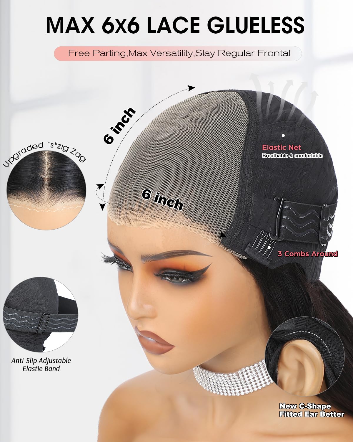 TUNFINE breathable, adjustable cap for all-day comfort
