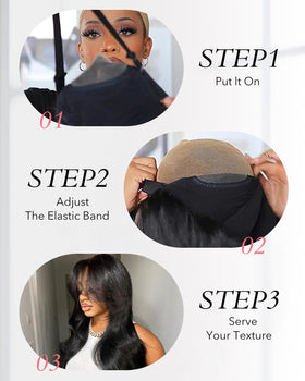 TUNFINE breathable, elastic cap delivers all-day comfort.