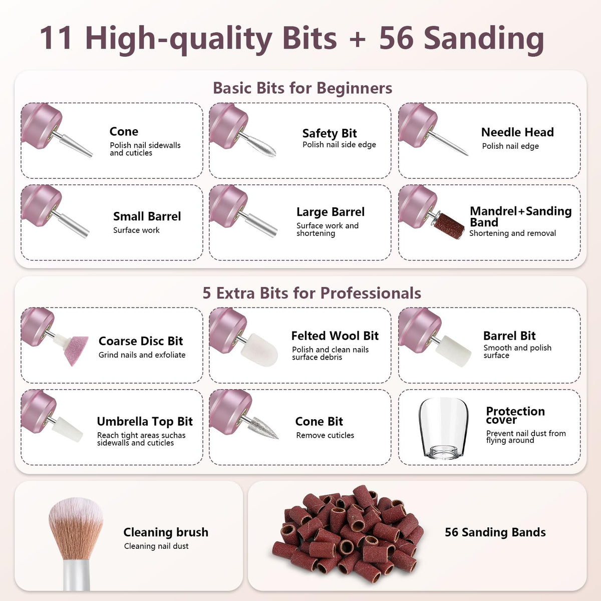 TUOBEO manicure and pedicure setup for home use