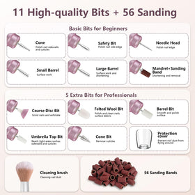 TUOBEO manicure and pedicure setup for home use