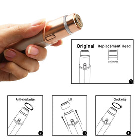 Tuokiy Gen 3 replacement heads show flawless compatibility with Flawless shaver