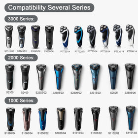 Tuokiy SH30 heads fit Philips Norelco 2000 3000 1000 series for a precise shave.