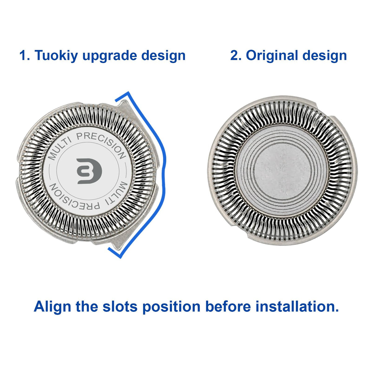 Clear installation steps help fast, easy SH30 head setup.