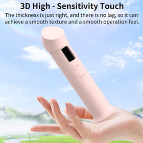 Precise button access on TUOOUT pink case for Age-R Booster Pro.
