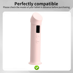 Close-up texture and color of TUOOUT pink case for Age-R Booster Pro.