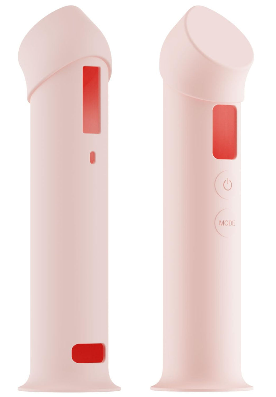 TUOOUT pink case for Age-R Booster Pro; snug fit protects device and keeps access clear.