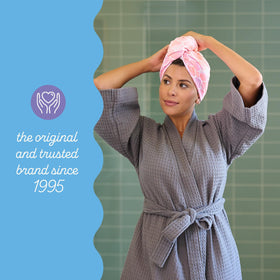 Turbie Twist Mermaid set is great for shared bathrooms and gifting