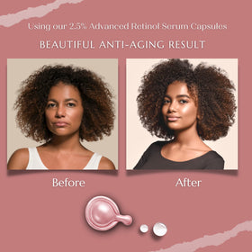 Turbinne Pure retinol capsules close-up, precise dosing for consistent results.