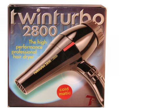 Turbo Power Twinturbo 2800 Coldmatic dryer control panel showing settings