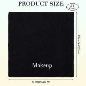 TURSTIN makeup remover towels used on a wet face for comfortable cleansing.