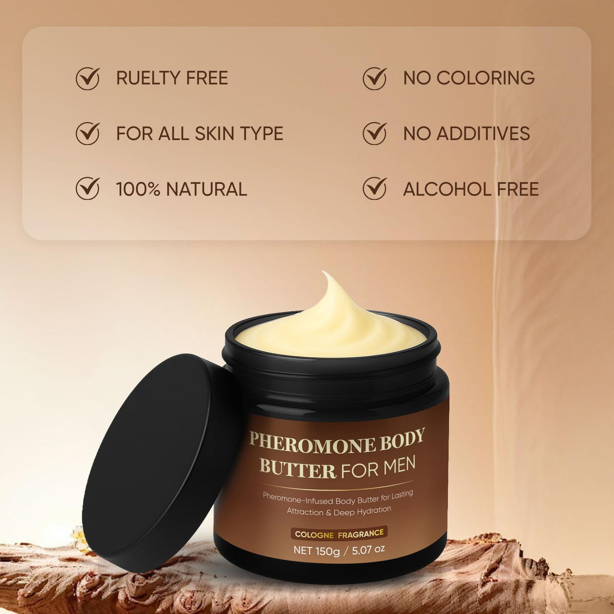 TUVAAZ Pheromone Body Butter long-lasting fragrance in daily routine