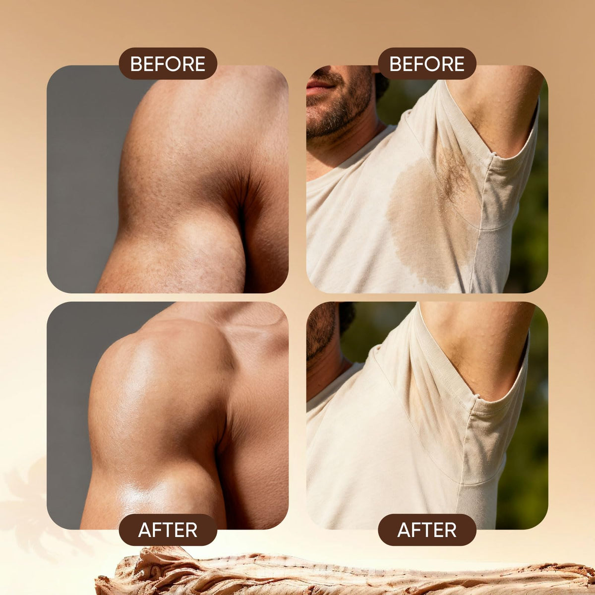 Shea and cocoa butter blend in TUVAAZ Pheromone Body Butter close-up