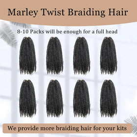 TUVOJALE Marley Twist color options highlight versatility for different outfits and occasions.