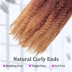 TUVOJALE Marley twist includes crochet hook and rings for easy beginner installation