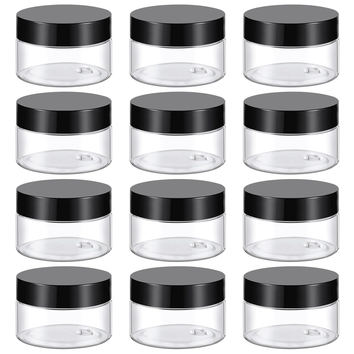Tuzazo 36-pack 1oz jars with lids for travel and samples.