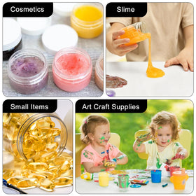 TUZAZO slime container 6oz for DIY projects.
