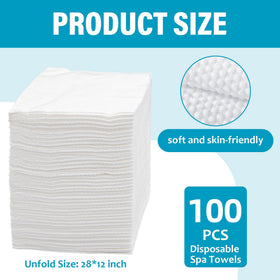 Tvvcalk disposable hair towel with soft touch for gentle drying