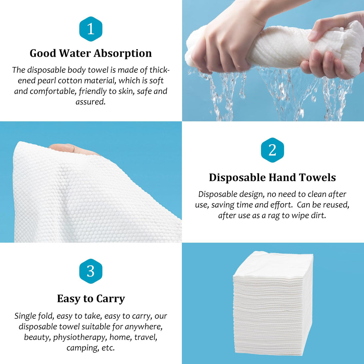Tvvcalk spa towel demonstrates quick-dry absorption for efficient salon drying