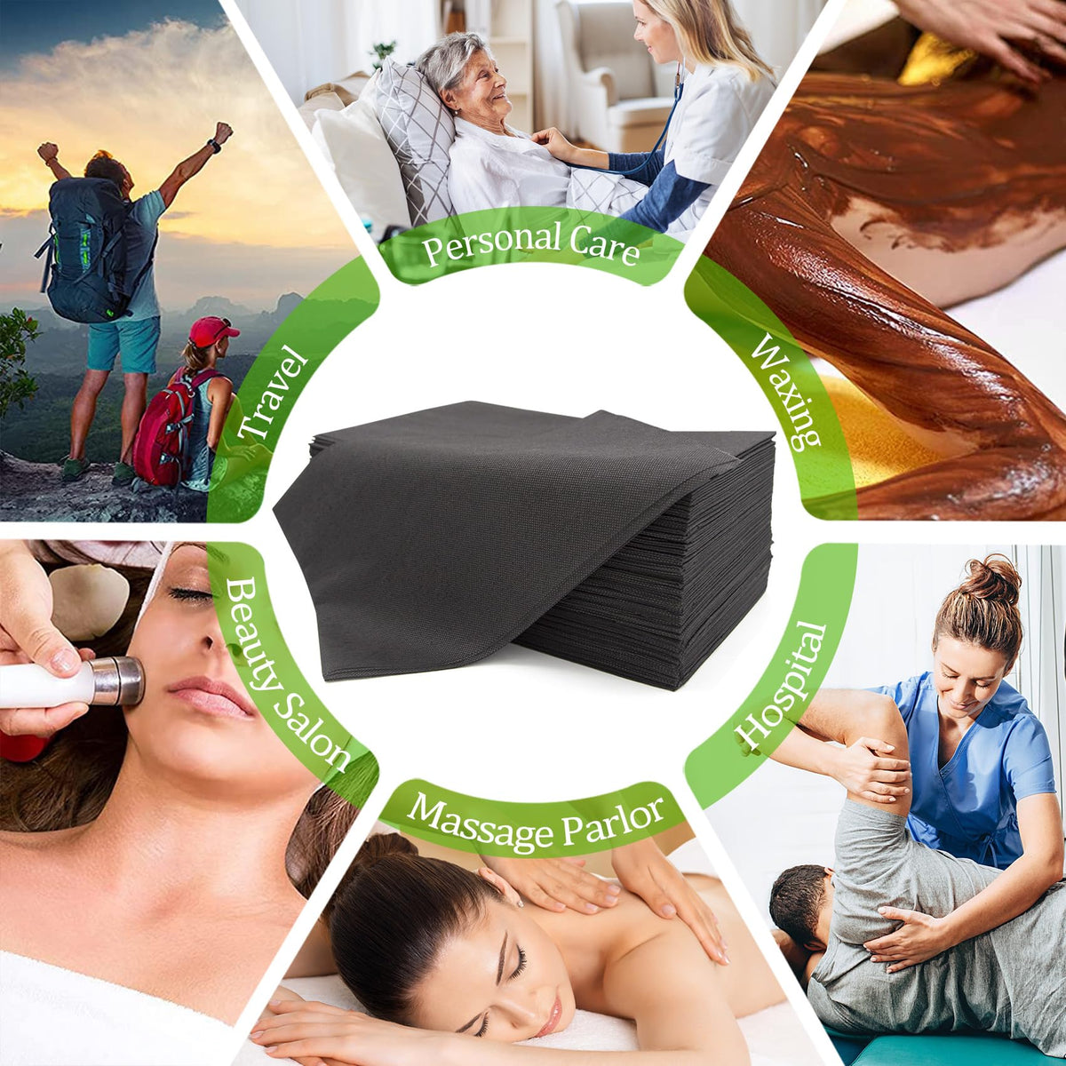 Tvvcalk travel-friendly sheets ideal for hotels or home care routines.