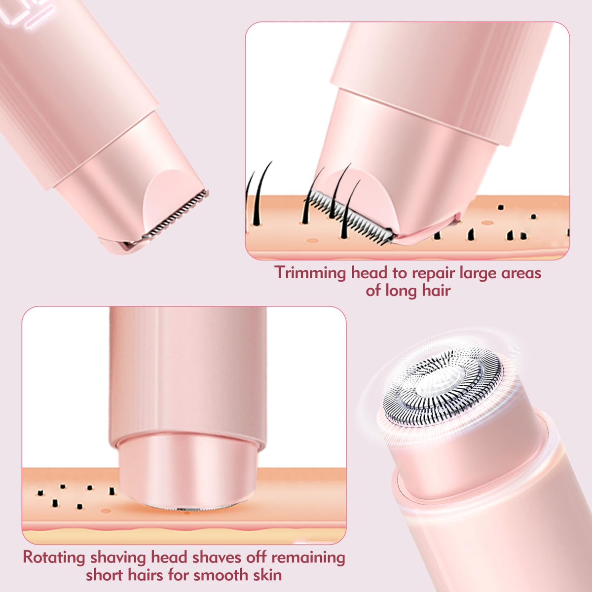 TWAKA includes cleaning brush and replacement blades for care