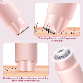 TWAKA includes cleaning brush and replacement blades for care