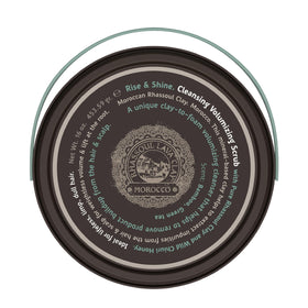 Tweak’d by Nature Rise & Shine Scrub packaging shows sulfate-free formula for gentle scalp care