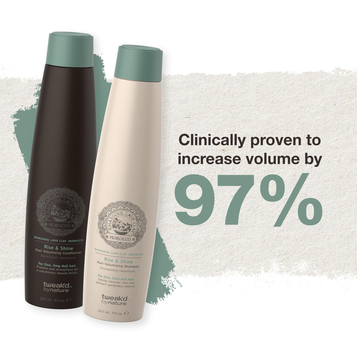 Tweak'd by Nature sulfate-free label highlights gentler cleansing for daily use