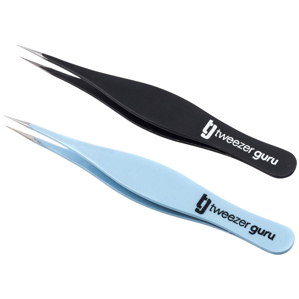 Tweezer Guru ingrown hair tweezers with pointed nose for precise removal