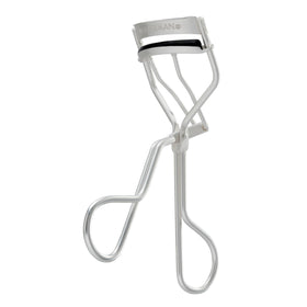 Tweezerman Curl 60 metallic lash curler delivers precise curl for round eyes.