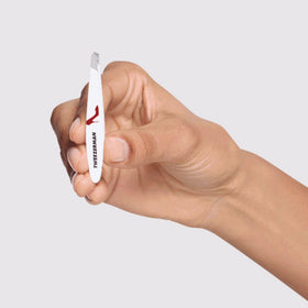Tweezerman Devil Wears Prada 2 Mini Slant Tweezer travel case ready for on-the-go grooming