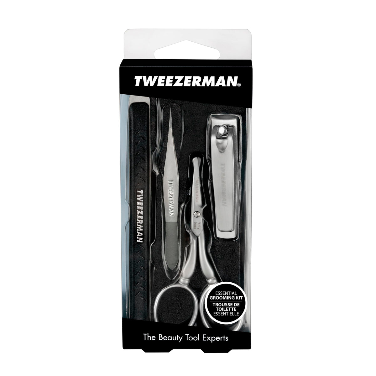 Tweezerman Multi-Use Nail Tool for cuticle push and cleaning.
