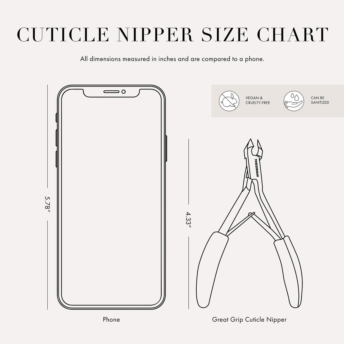 Clean Blade care tips for Tweezerman cuticle nipper after use