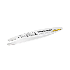 Tweezerman NYC Mini Slant Tweezer with precision tips for clean brow shaping.