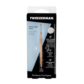 Tweezerman Rose Gold Skin Care Tool ideal for at-home facials.
