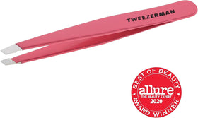Tweezerman stainless steel tweezer award-winning design trusted for daily grooming.