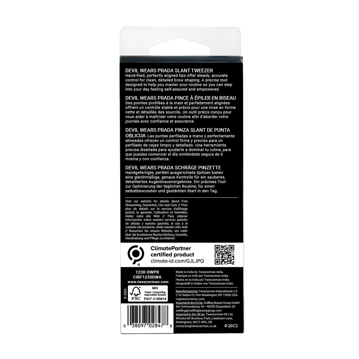 Wipe tips after use to maintain hygiene.