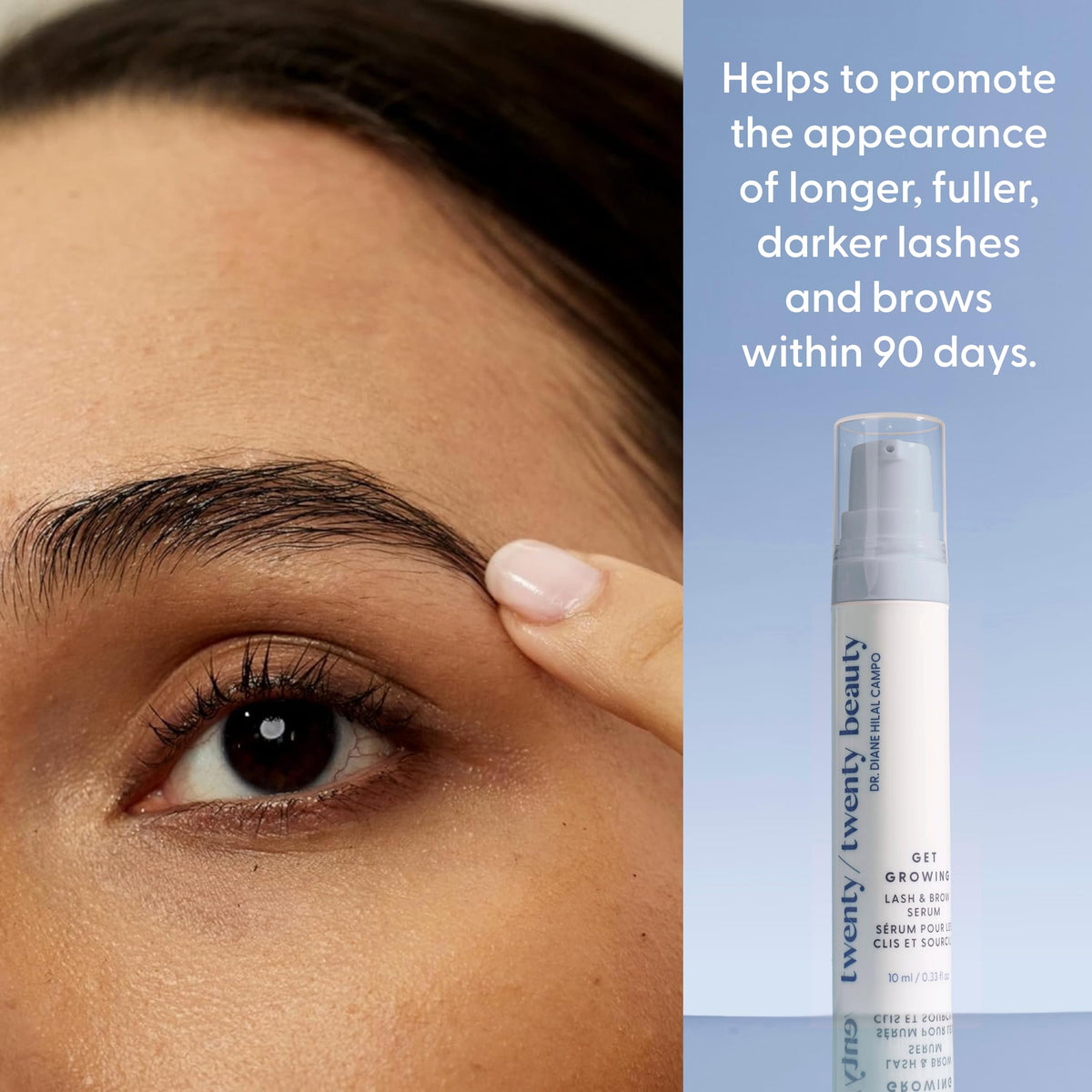 Twenty/Twenty Get Growing eye-safe packaging shown for safe daily use.