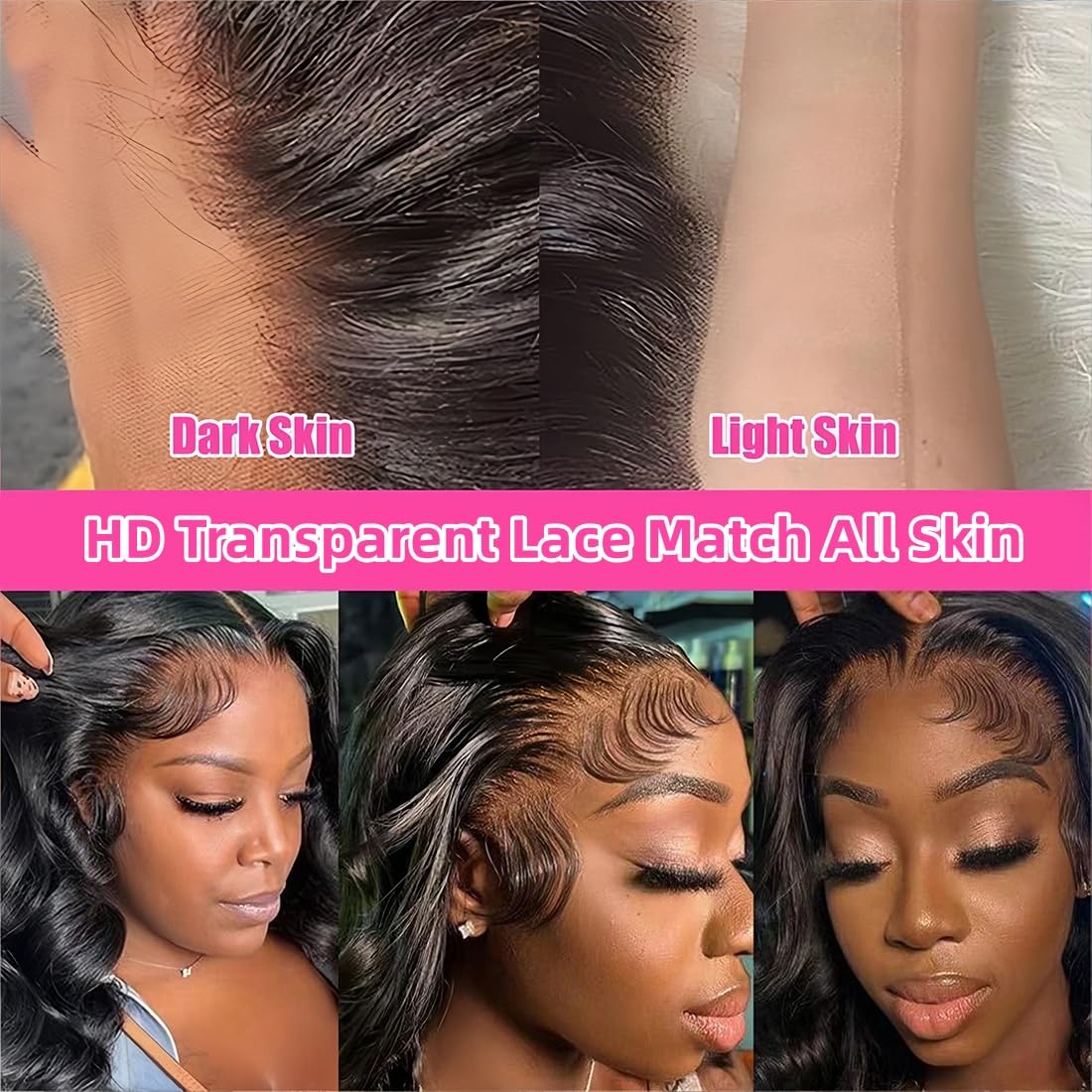 TwerkGirls Adjustable band 360 wig cap for precise fit.