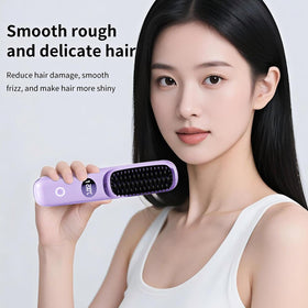 TWICETWO Go Brush Pro dual-layer teeth for safe detangling