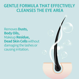 TWILASH BY DLY vegan, cruelty-free formula cleans safely.